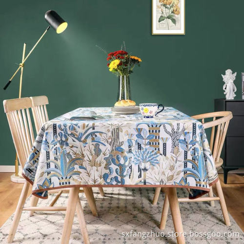 best selling wholesale vintage popular custom round luxury table cloth